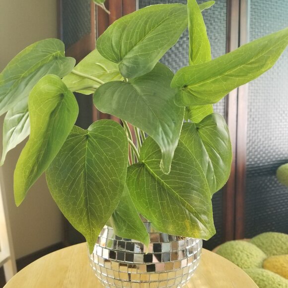 Disco Ball Faux Plant, New! - Picture 3 of 7